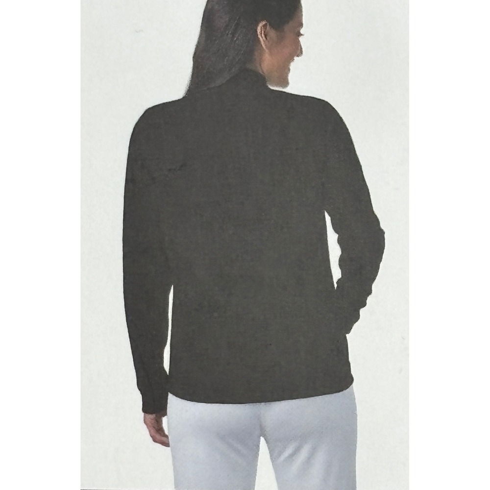 NWT‎ Pebble Beach Womens Black Dry Luxe Performance Full Zip Jacket Size Small - Picture 8 of 8
